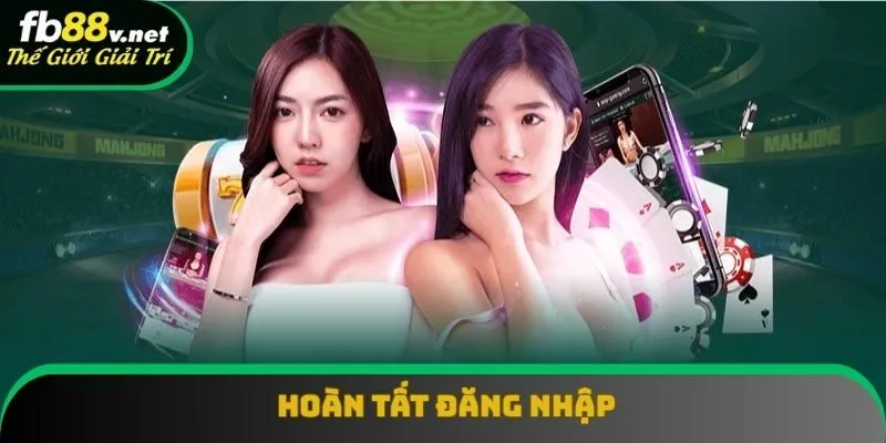 Hoàn thành quy trình đăng nhập vào nhà cái uy tín