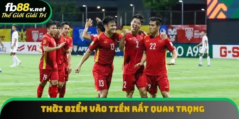 Thời điểm vào tiền rất quan trọng Thời điểm vào tiền rất quan trọng